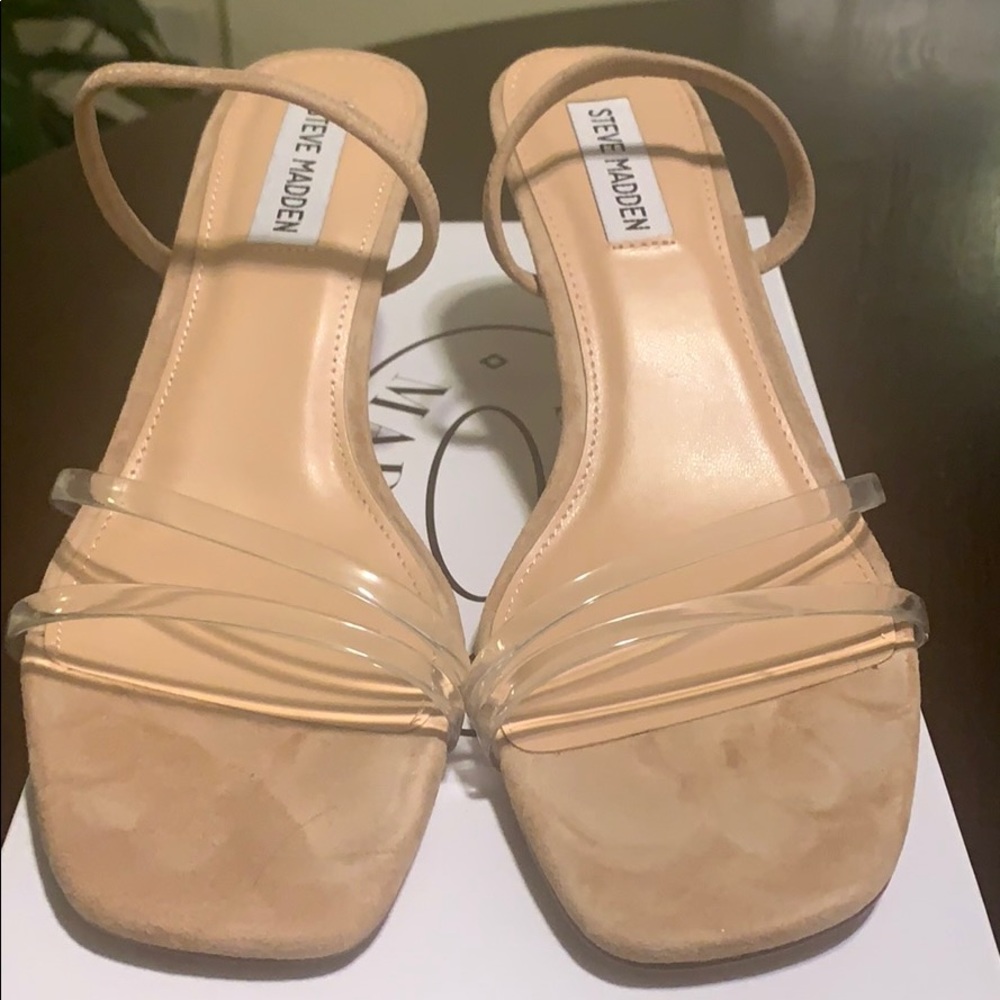 Steve Madden Loft Clear Sandal